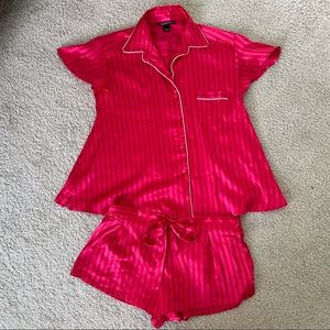 Victoria’s Secret satin pajama set